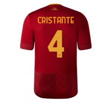 AS Roma Bryan Cristante #4 Hjemmedrakt 2022-23 Kortermet